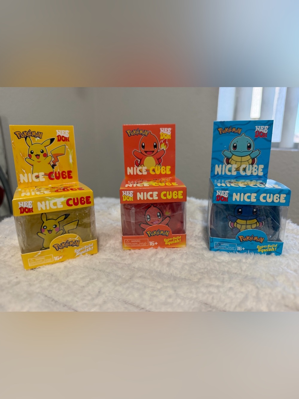 Nice cube Pokemon 3 set
